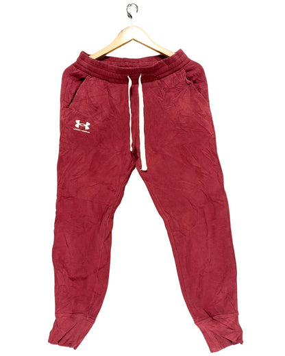Under Armour Maroon Sport Winter Trouser For Women M