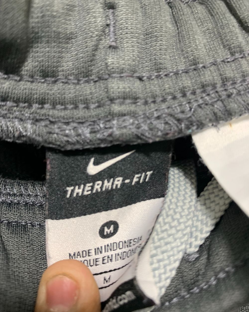 Nike Gray Sport Winter Trouser For Women M