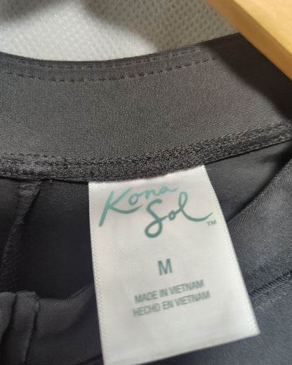 Kona Sol Black Zipper For Women M