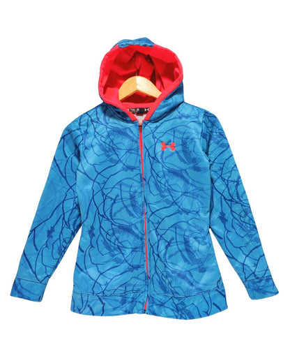 Under Armour Blue Zipper For Women 14 Years