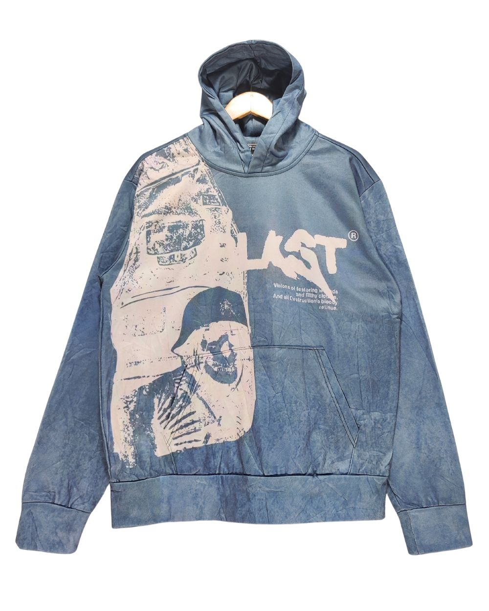 Thrift Hub Gray Hoodie For Women M