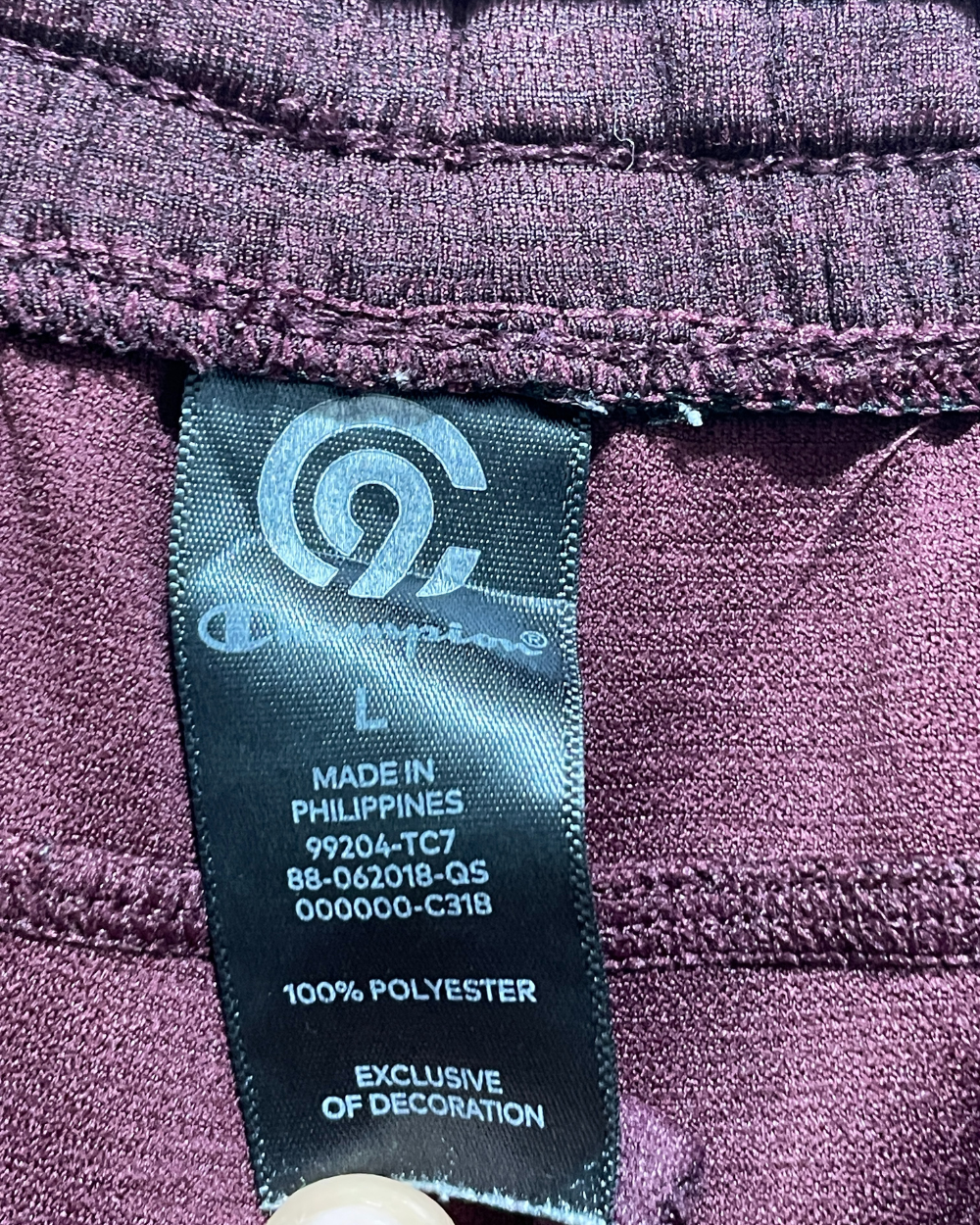 Champion Maroon Sport Short For Men L