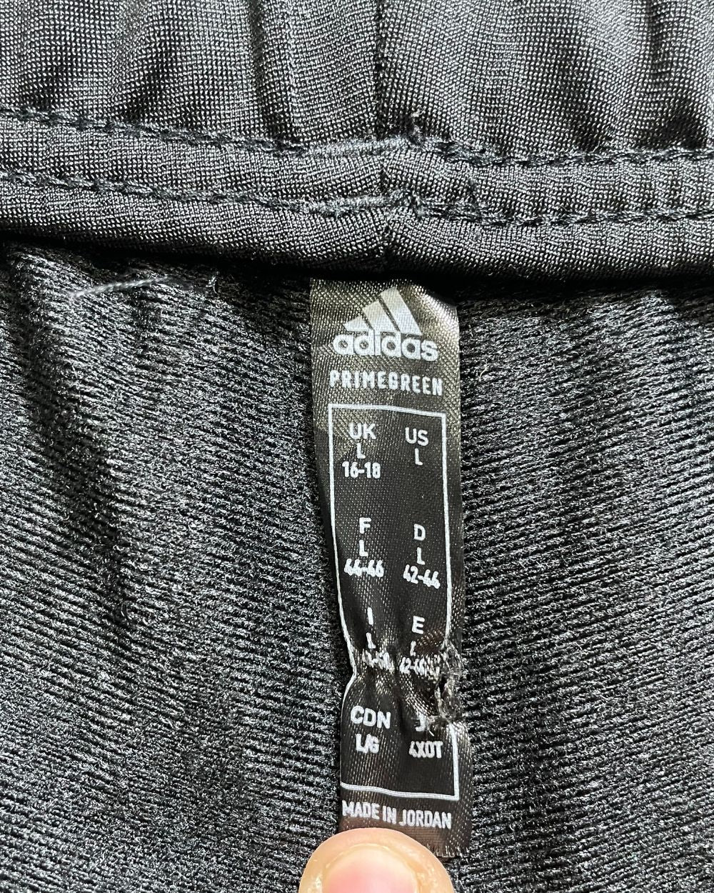 Adidas Black Sport Trouser For Women L | ThriftHub.pk