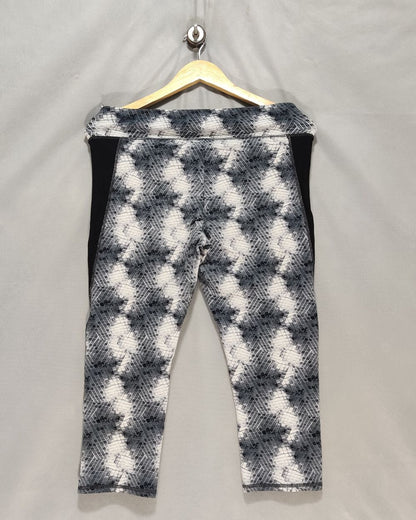 Danskin Gray Sport Gym Tights For Women L