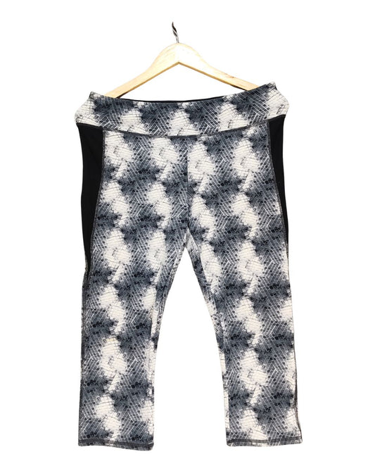 Danskin Gray Sport Gym Tights For Women L