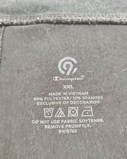 Champion Black Sport Gym Tights For Women XXL