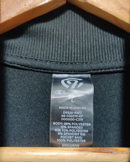 Champion Black Zipper For Women L