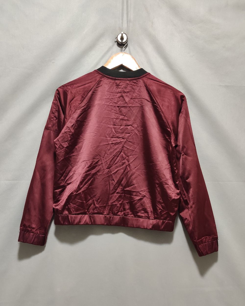 Thrift Hub Maroon Zipper For Women S