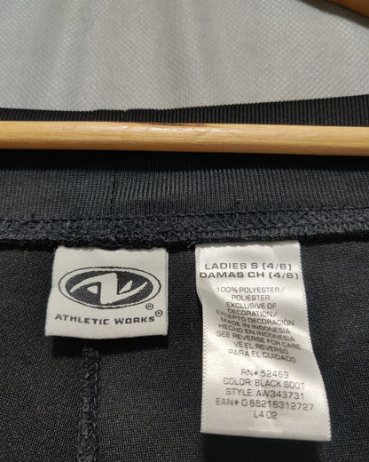 Athletic Works Black Sport Trouser For Women L