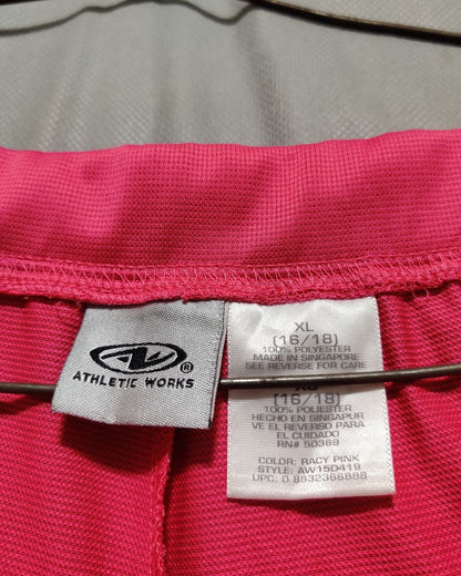 Athletic Works Pink Sport Trouser For Women XL