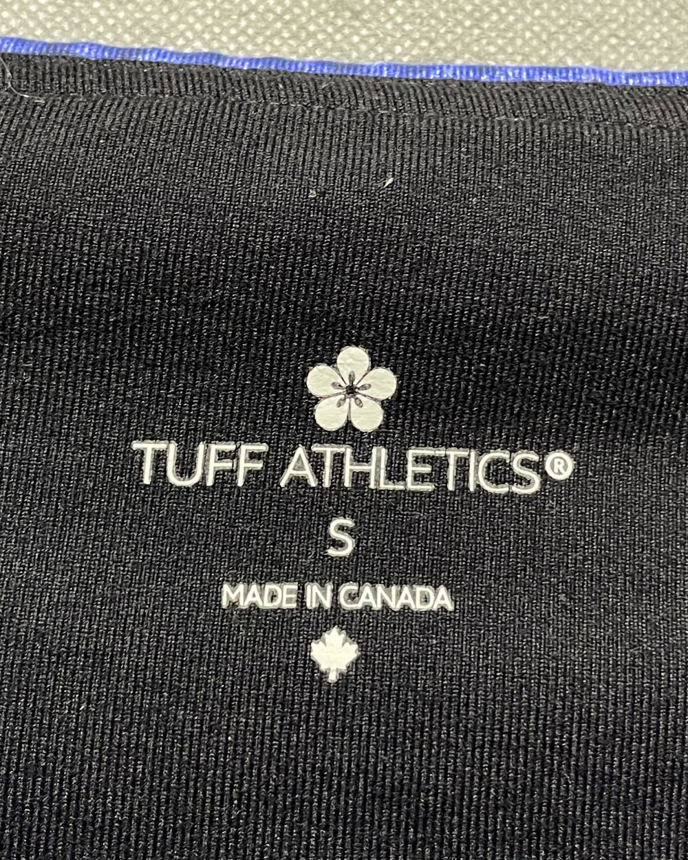 Tuff Athletics Blue Sport Gym Tights For Girls Large | ThriftHub.pk