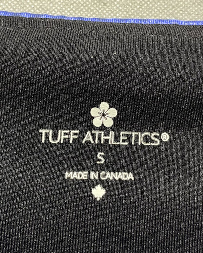 Tuff Athletics Blue Sport Gym Tights For Girls Large | ThriftHub.pk