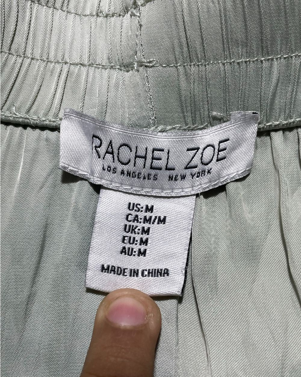 Rachel Zoe Green Sport Gym Tights For Girls Large | ThriftHub.pk