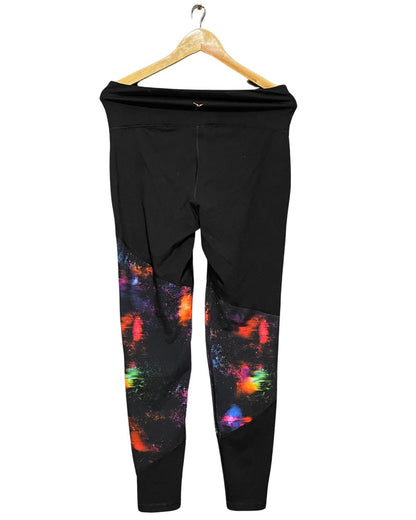 Old Navy Black Sport Gym Tights For Girls Large | ThriftHub.pk