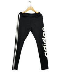 Adidas Black Sport Gym Tights For Girls Small | ThriftHub.pk