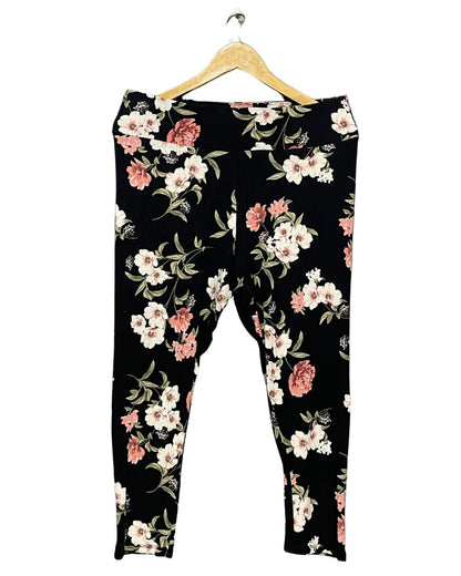 Thrift Hub Black Sport Gym Tights For Girls X Large | ThriftHub.pk