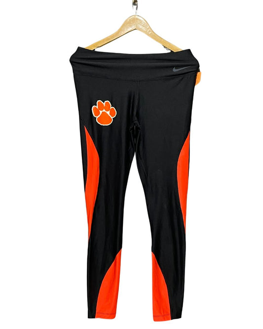 Nike Black Sport Gym Tights For Girls Large | ThriftHub.pk