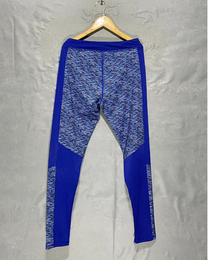 Adidas Blue Sport Gym Tights For Girls Medium | ThriftHub.pk