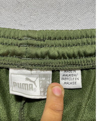 Puma Green Sport Trouser For Women Medium | ThriftHub.pk