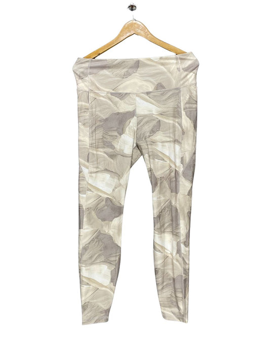 All in Motion Cream Sport Gym Tights For Girls Large | ThriftHub.pk